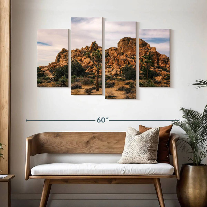 Lynelle Joshua Tree Desert Scene, 32" H x 52" W