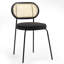 Chaise d'appoint en tissu à dossier bas-93021891