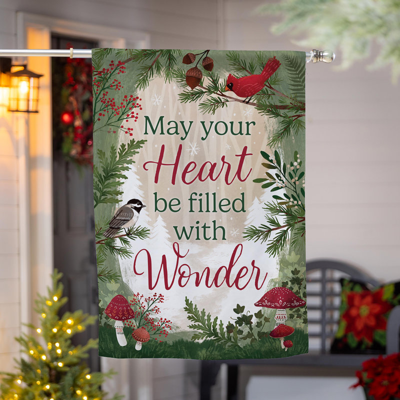 Drapeau de maison Wondering Heart