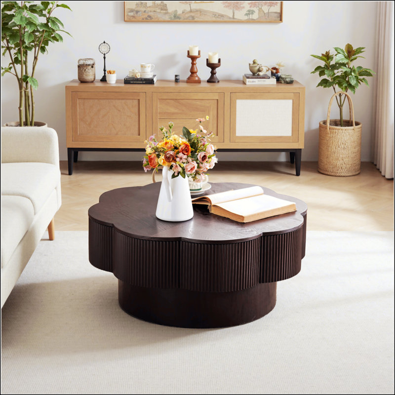 Table basse 31,50 ", Marron foncé