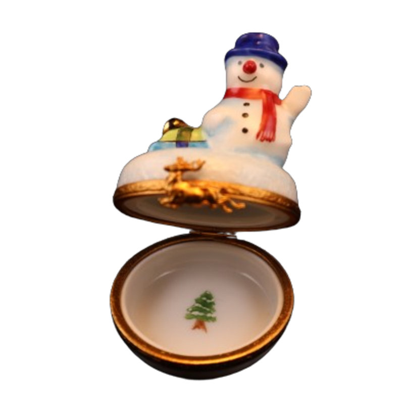 Snowman With Gifts