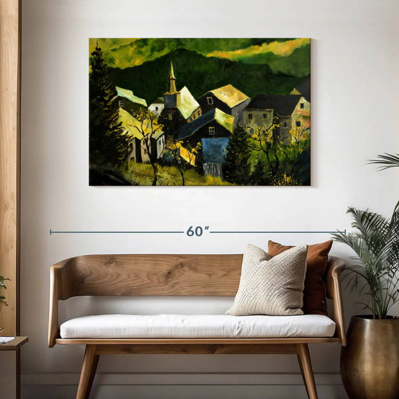 Alvord, vieille ville irlandaise, H 30 po x l 45 po