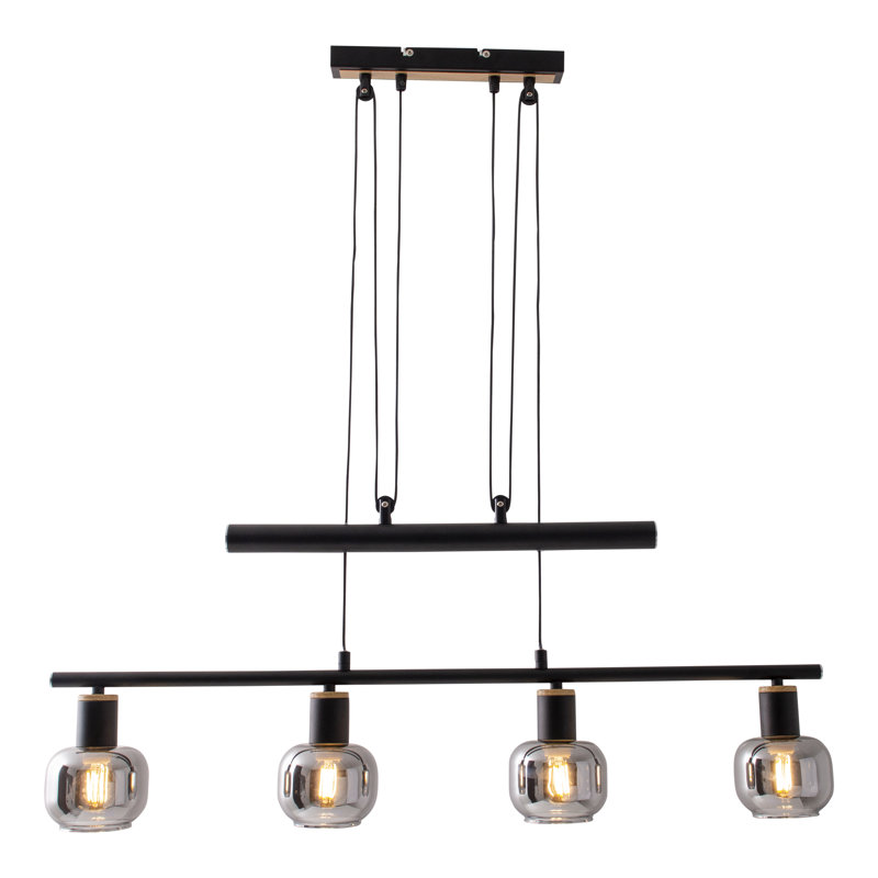 Glenda 4 - Light Black Kitchen Island Pendant
