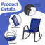 Chaise berçante d'extérieur 2 pièces