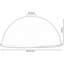 17 cm H Bowl Lamp Shade ( Screw On )-69735194