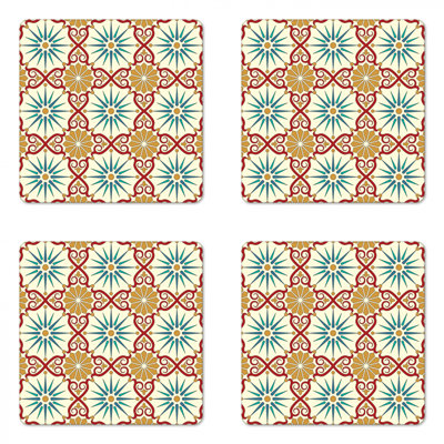 Square 4 Piece Coaster Set