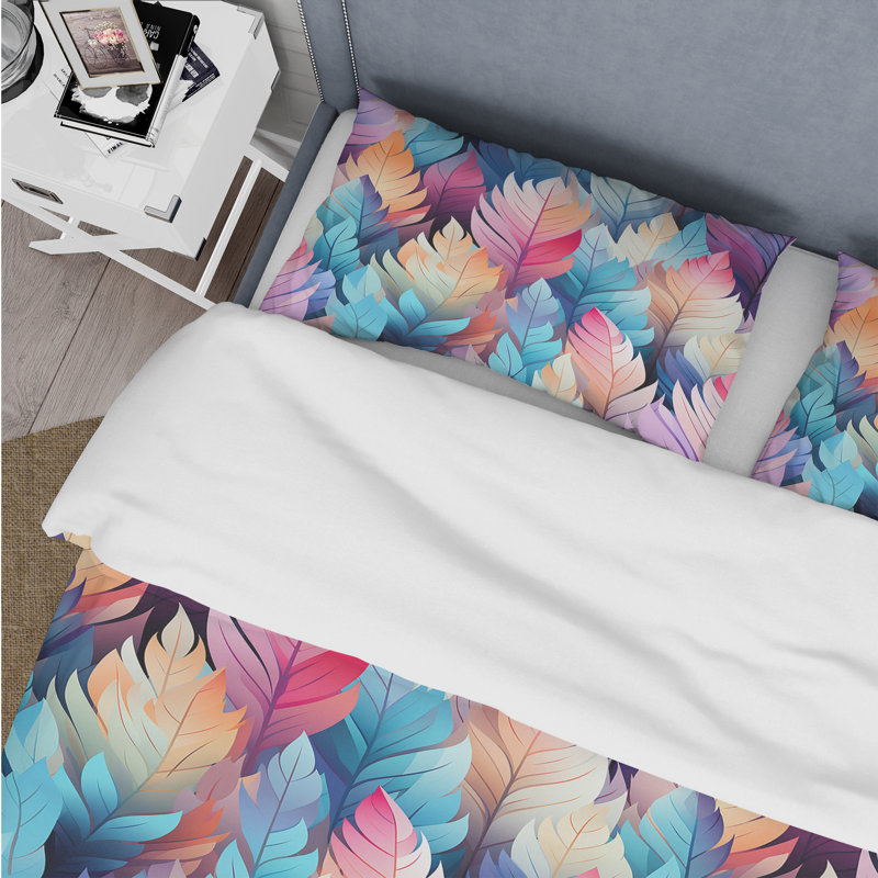 Ensemble de housse de couette Tribal Dreamscape, Housse de couette simple + 1 taie décorative stan