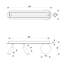 Calbert Glass Flush Ceiling Light