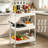 3-Tier Rolling Storage Cart