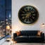 THE GEARS CLOCK Wall Clock with Real Moving Gears IR-LI_ 32 in Round BRASS-ANTIQUE-105902053