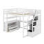 Lit mezzanine double avec bureau et tablettes-634070678-634070679