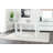 Eubanks High Gloss 4 Seat Rectangular Dining Table Set with Faux Leather Upholstered Dining Chairs-1355327180