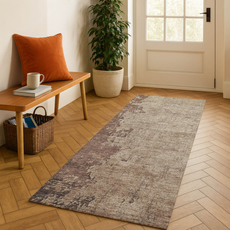 Premium Machine Washable Jakiyra AMF1904 Modern Rug, Runner 2'3" x 7'6"