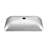 Cascade Rectangular Glass Vessel Sink with Faucet-59226972-59675749