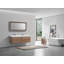 Meuble-lavabo double avec plateau en acrylique 71,63 po Bliss-97765240