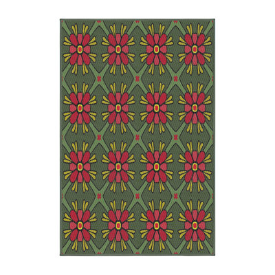 Winklevoss Floral Indoor Rug