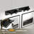 4 Light LED Bathroom Vanity Light Wall Mounted with Rotatable Heads Modern Metal Fixture – Black-968000095-968000106