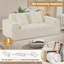 2 Seater Corduroy Loveseat-826838209