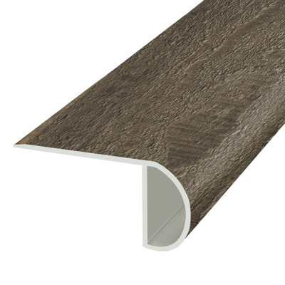 Plastic 2.23 in. W x 94 in. L Stair Nose in