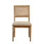 Ensemble de 2 chaises sans accoudoirs