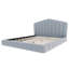 Lit de lit tapissier grand format en velours-215585573