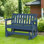 Fauteuil oscillant 48,6 po Adirondack