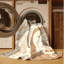 Tapis abstrait lavable à la machine Pavle Coastal - beige-1549757499
