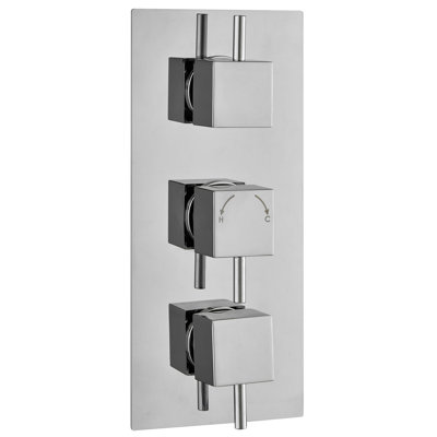  Triple Concealed Thermostatic Shower Valve