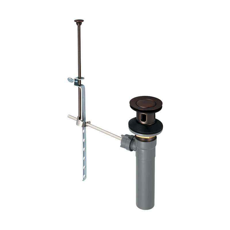 6.9375'' W Pop-Up Yes, Oil Rubbed Bronze