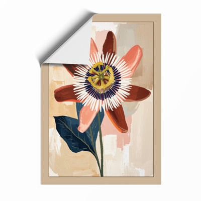 Geometric Bloom Botanical - Framed Print