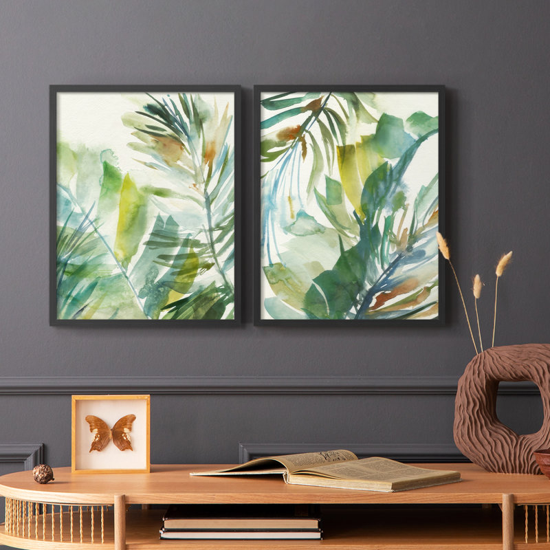 Impression encadrée Paradise Memory I-Premium - prête à être accrochée - aucun clou requis - aucun clou requis
