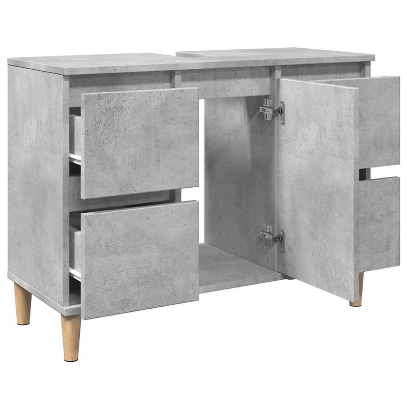 80mm Single Bathroom Vanity with Basin