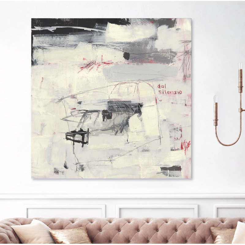 "Structures from Silence" par Brent Foreman, reproduction d'art sur toile tendue, H 72 po x l 72 po x P 1,5 po