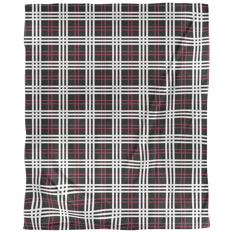 Housse de couette simple Arizona football Luxury, Housse de couette pour lit simple, Noir / Rouge / Blanc, Polyester brossé