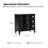Elfine 28'' W Traditional Curves End Table with Charging Station and Solid Wood Legs and Metal Knobs Adorn-100479560