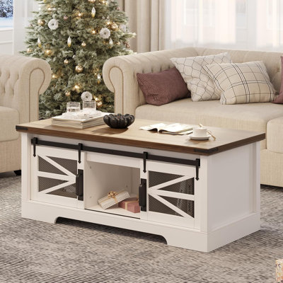 Table basse de 47 po Farmhouse