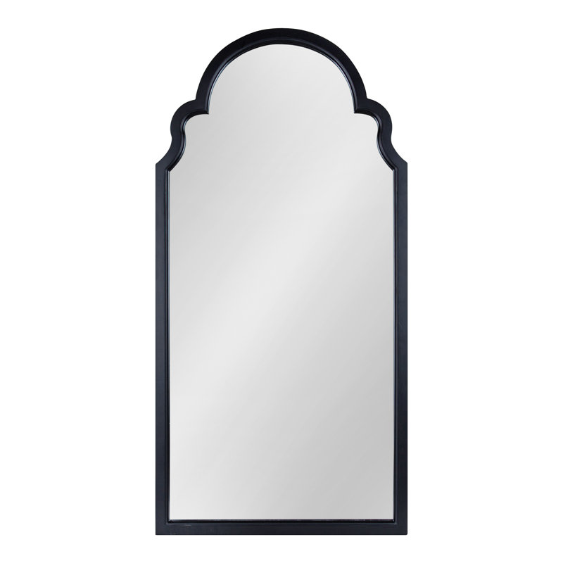 Westin Wood Mirror, Black, 45.5" x 21.5"