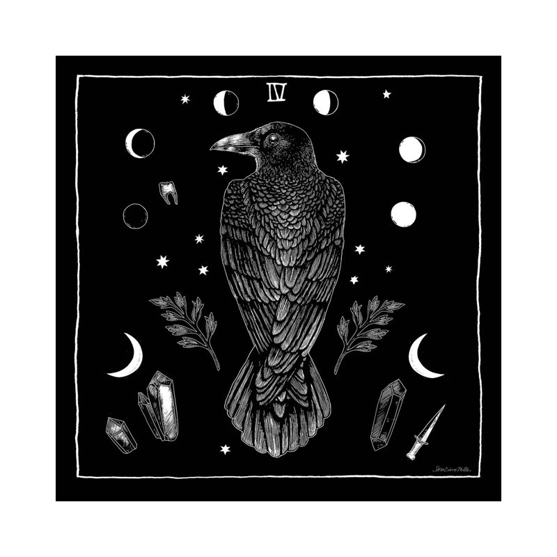 All Hallows Eve IV Sq 1 Piece Wrapped Canvas Painting, 30.48 cm H x 30.48 cm W