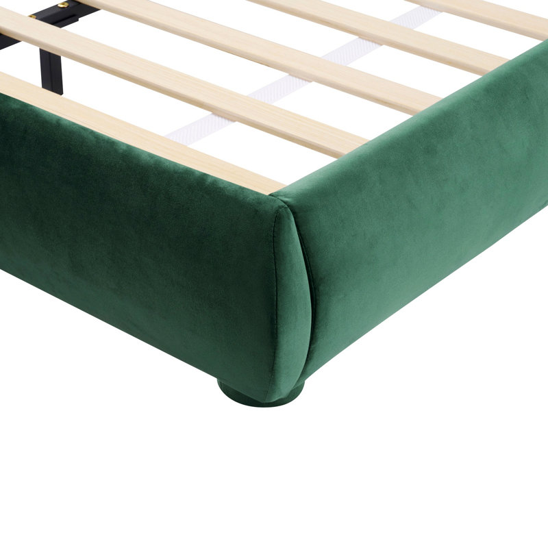 Bedroom Bed, Upholstered Platform Bed