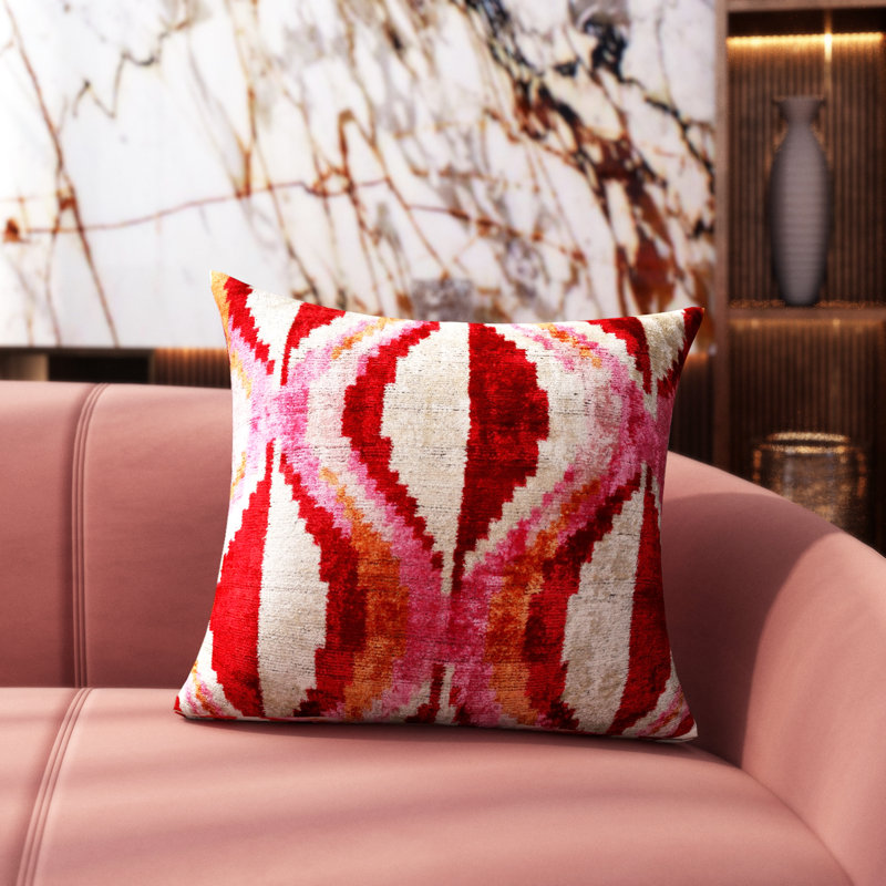 Abstract Throw Pillow
