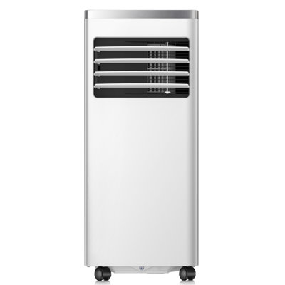 8000 BTU (ASHRAE) Portable Air Conditioner Rapid 3 - in - 1 Cooling for 350 Sq. Ft Spaces Remote LED Display Window Kits Included for Bedroom Home Dorm Office