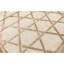 Tapis beige noué à la main de haute qualité