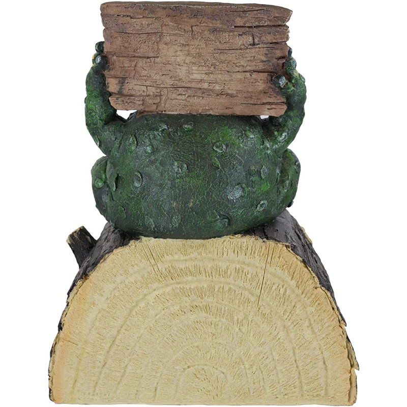 Frog Plastic Garden Statue