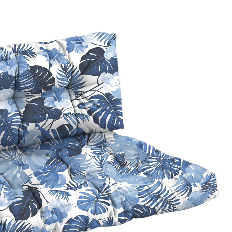 2 Piece Garden Seat/Back Pallet Cushion Set