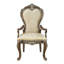 Chaise avec accoudoirs Latisha