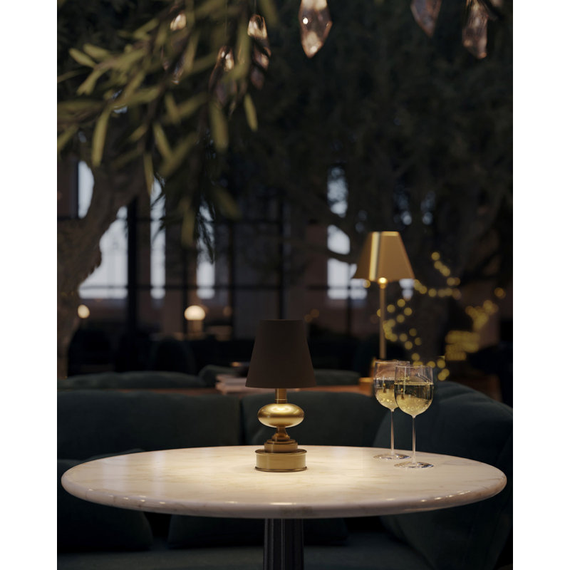Galavant Standard Table Lamp, Brass