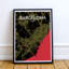 Barcelona City Map - No Frame Print-692507443