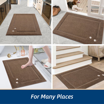 Non-Slip No Pattern Doormat