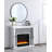 Speer Electric Fireplace and Mantel Package