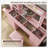 Makeup Vanity With Mirror And 10 LED Lights,Vanity Desk With 12 Drawers And 2 Cabinets, Glass Top Vanity Set With Power Outlet, Fold-Up Panel-1548071451